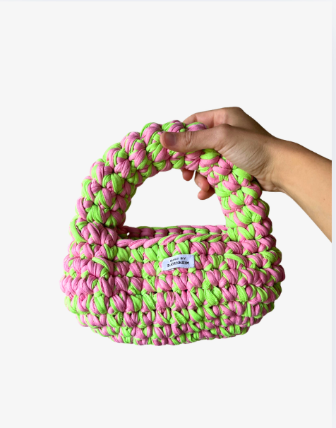 Crochet handbag - Bubblan