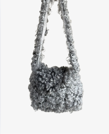 Shearling Crossbody Bag