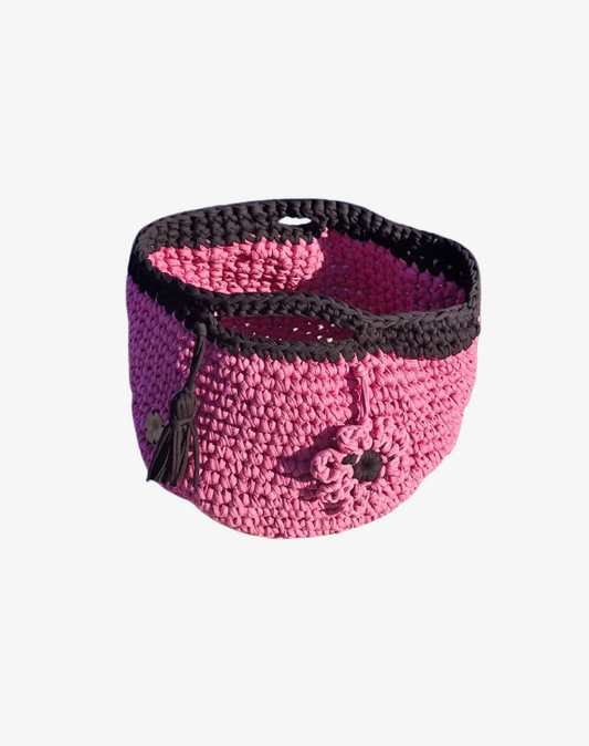 Hæklet taske Wild Rose Bag