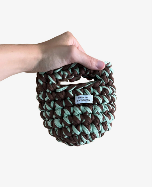 Kiwi bag MINI - hæklet håndtaske
