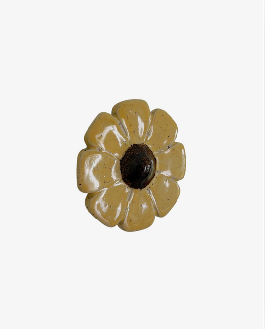 Ceramic Flower Wall Art - Sunflower