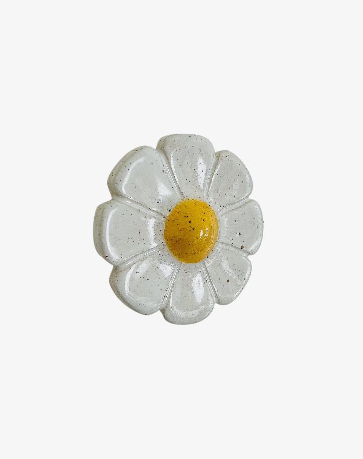 Keramisk Blomst Vægkunst - Daisy