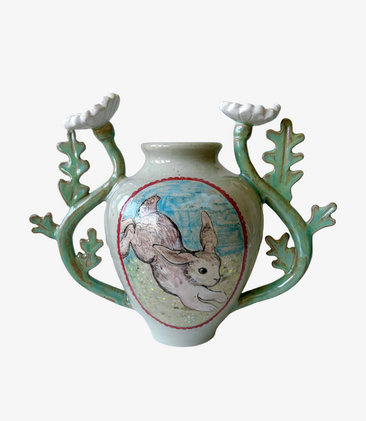 Ceramic vase - Bunny Rabbit
