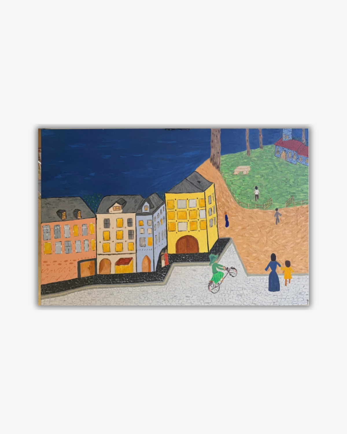 Sunday in the village - Original
