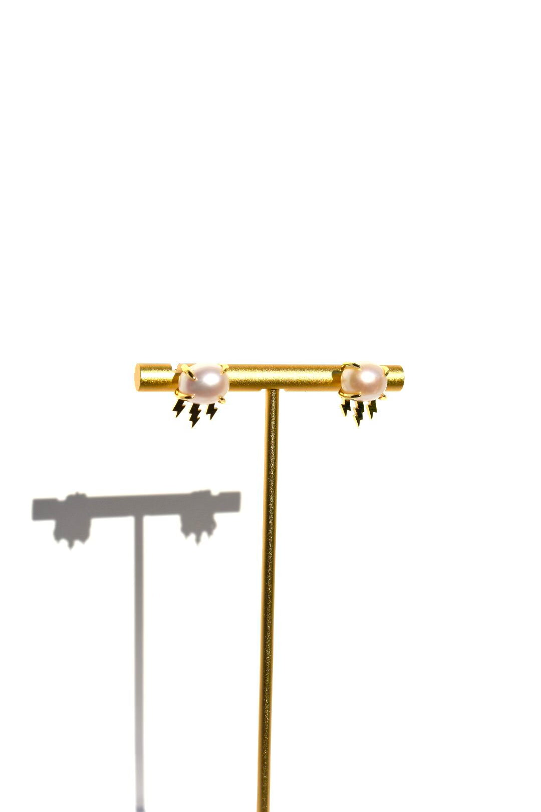 Thundercloud Earring Gold