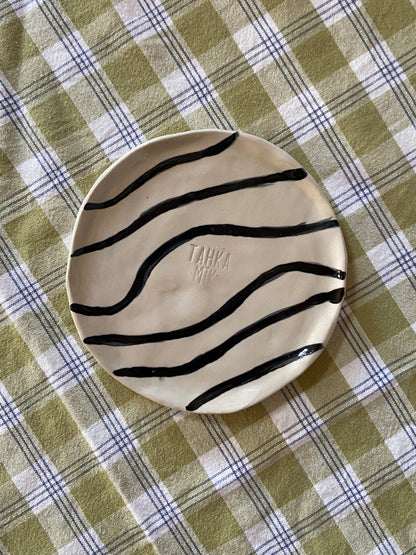 Zebra plate