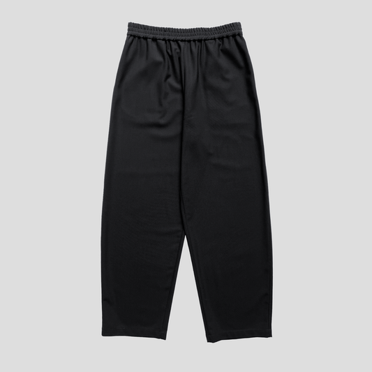 Black Wool Trousers