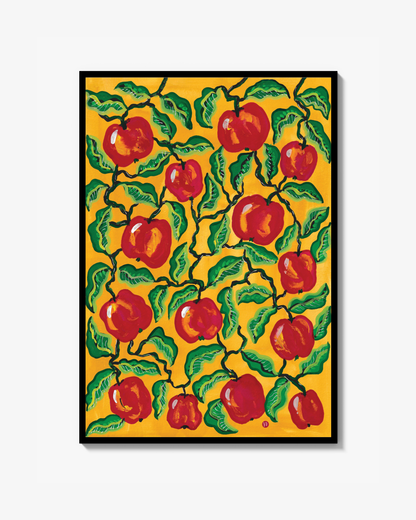 Autumn Apples - Poster