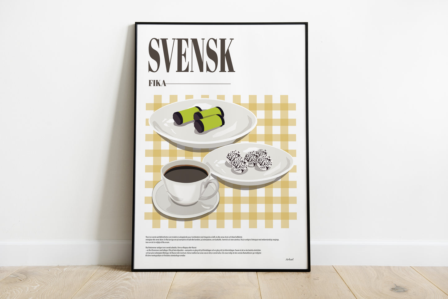 Svensk fika Poster