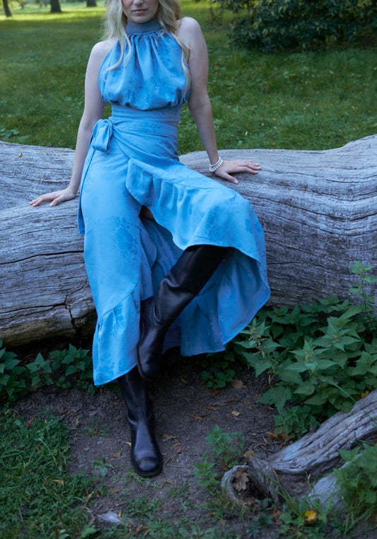 Florence set blue floral