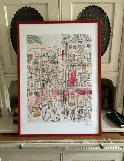 Christmas in the city - Print