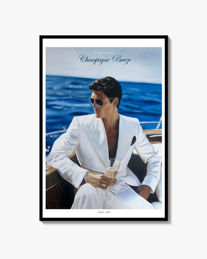 Champagne Breeze Poster
