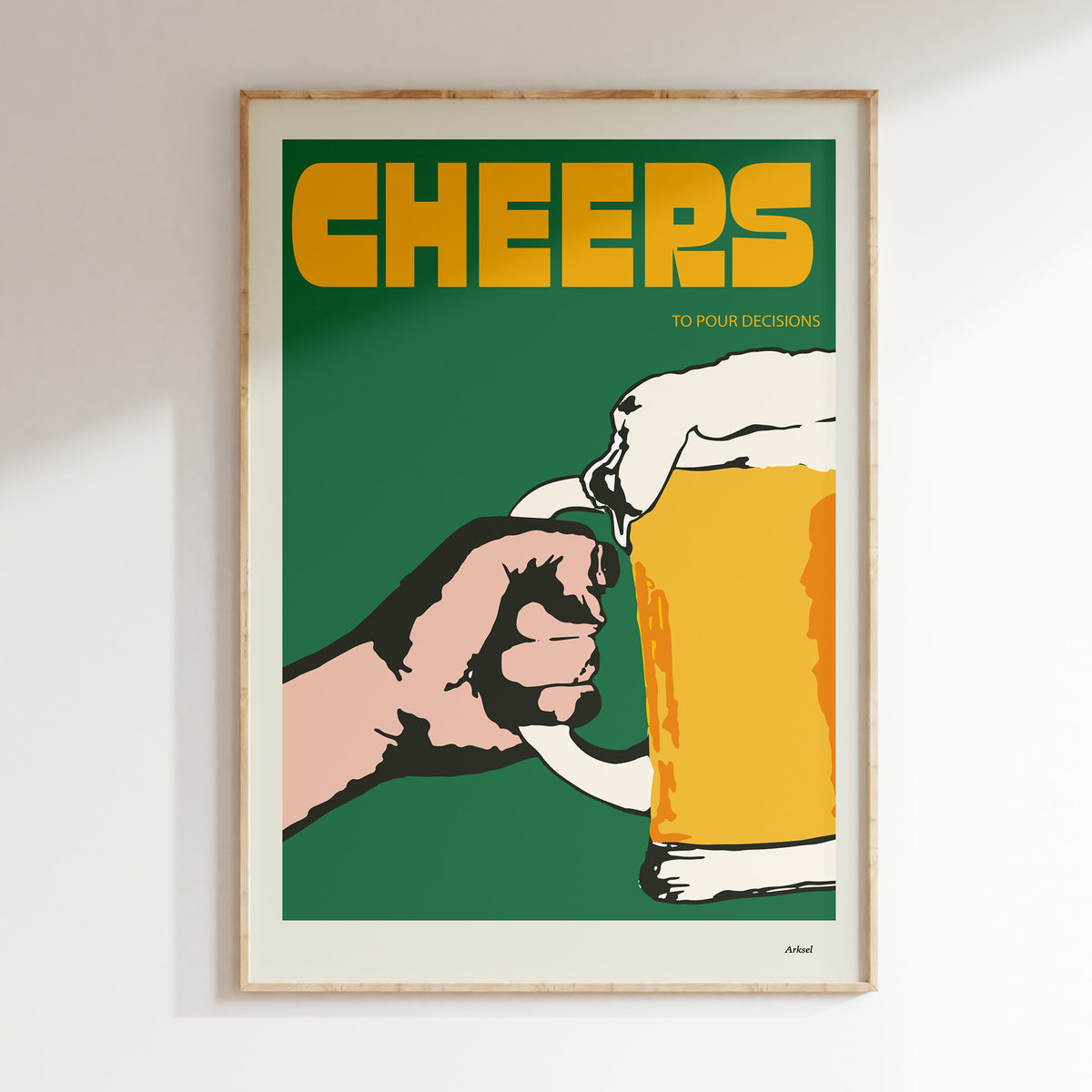 Cheeers Poster Cheers Poster – Cay Collective