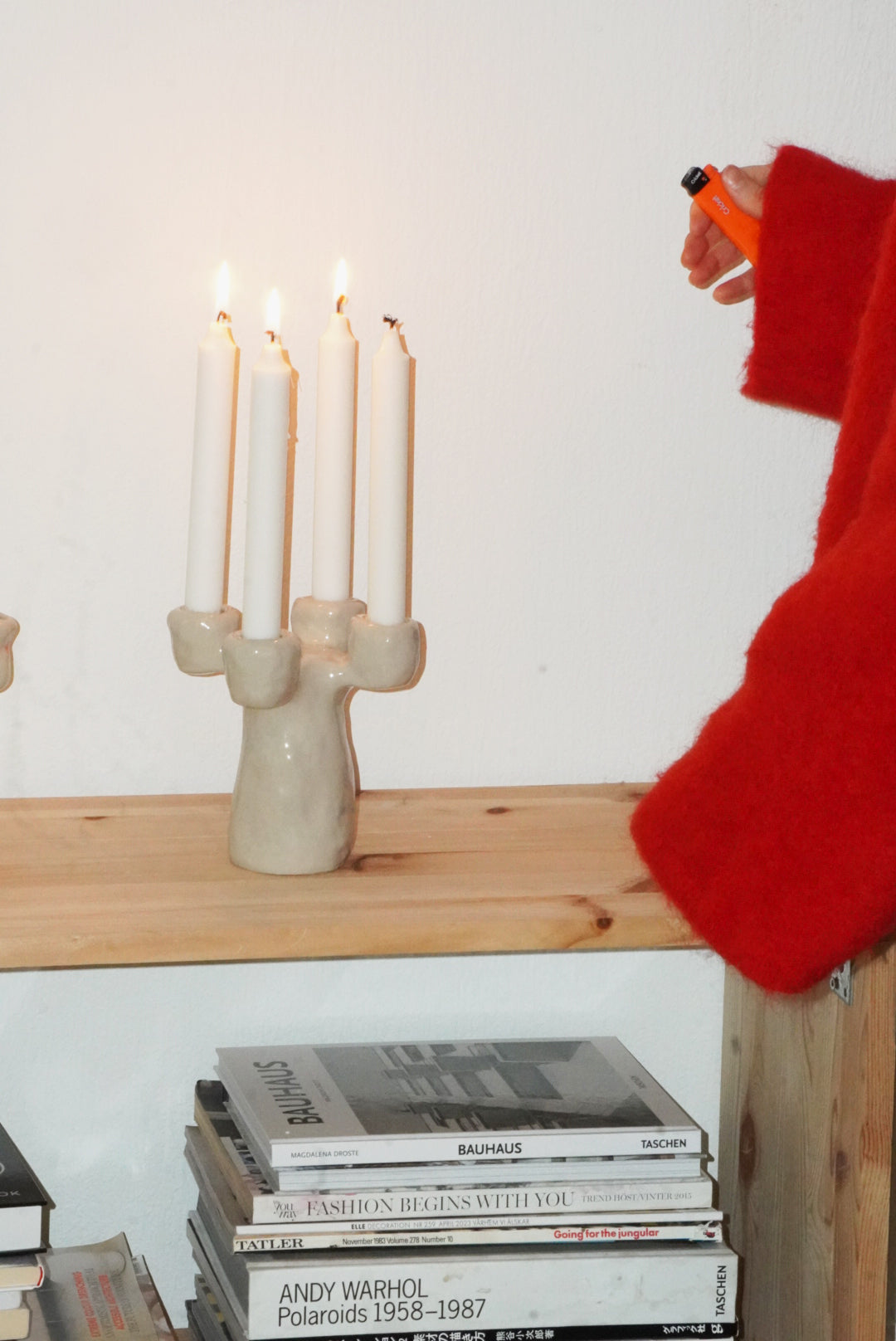 CHUNKY CANDLE HOLDER 4HIGH