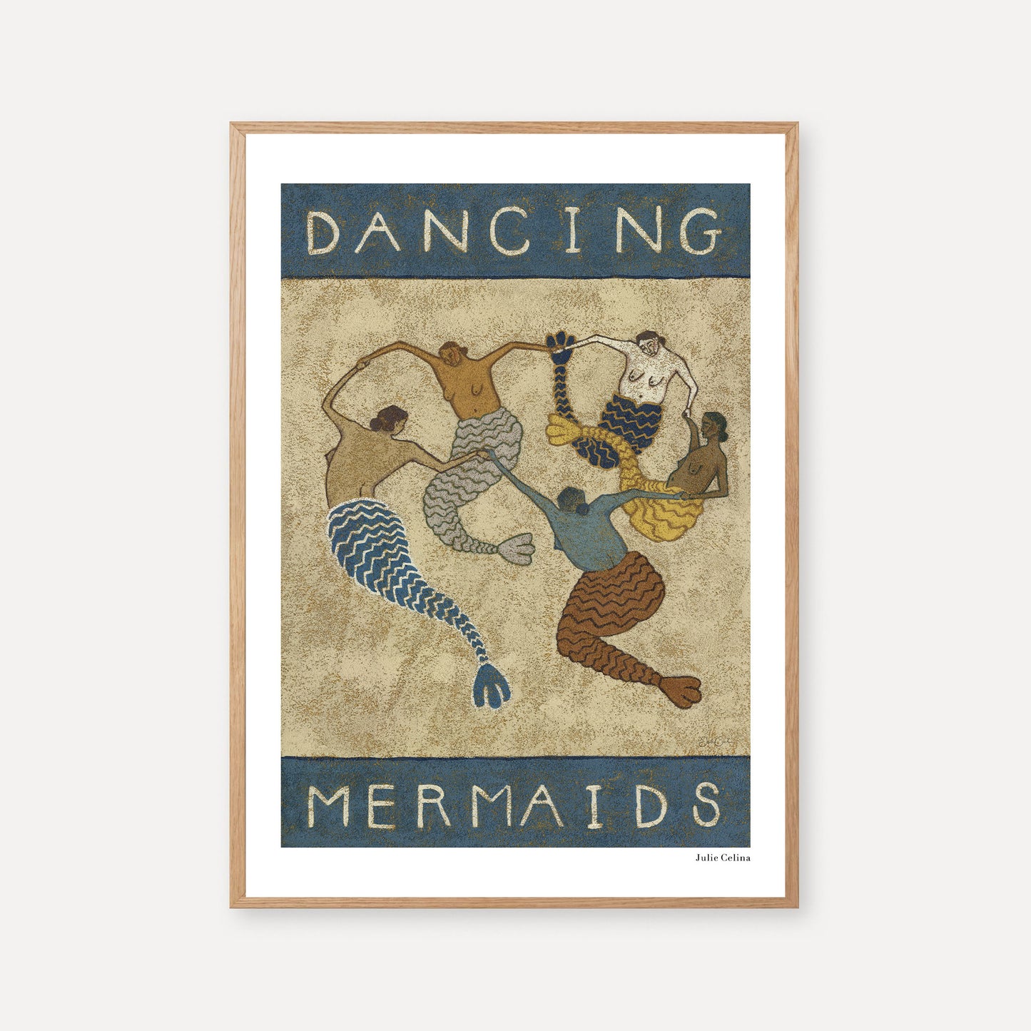 Dancing Mermaids - Poster