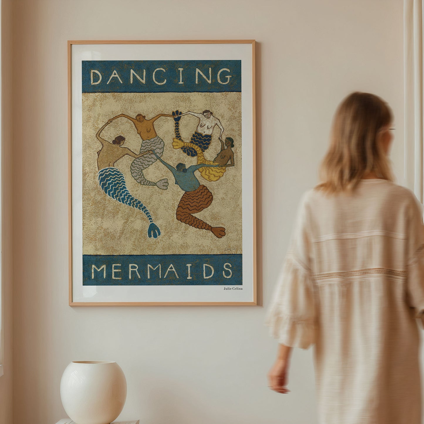 Dancing Mermaids - Poster