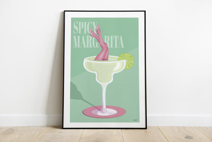 Spicy margarita Poster