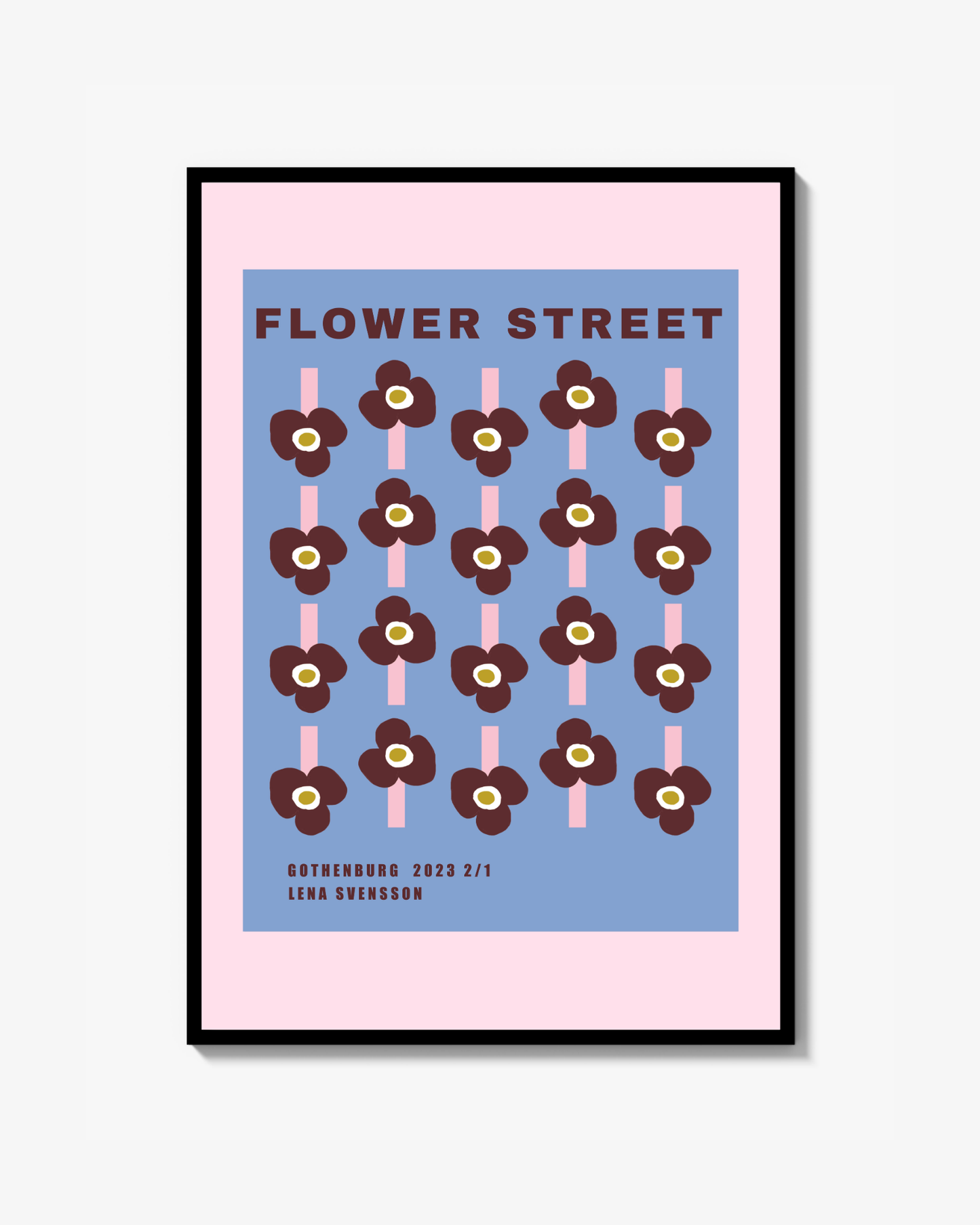 Flower Street Poster