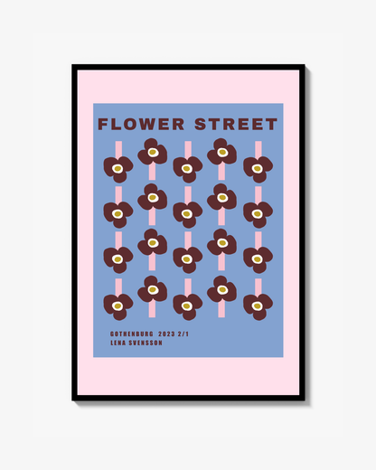 Flower Street Poster