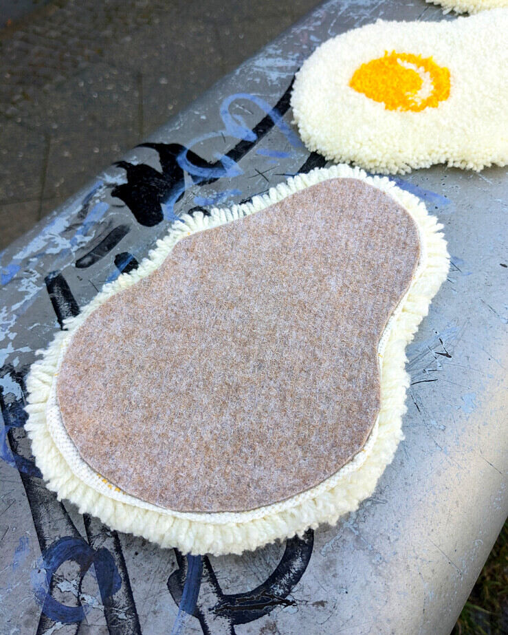 Fried Egg coaster