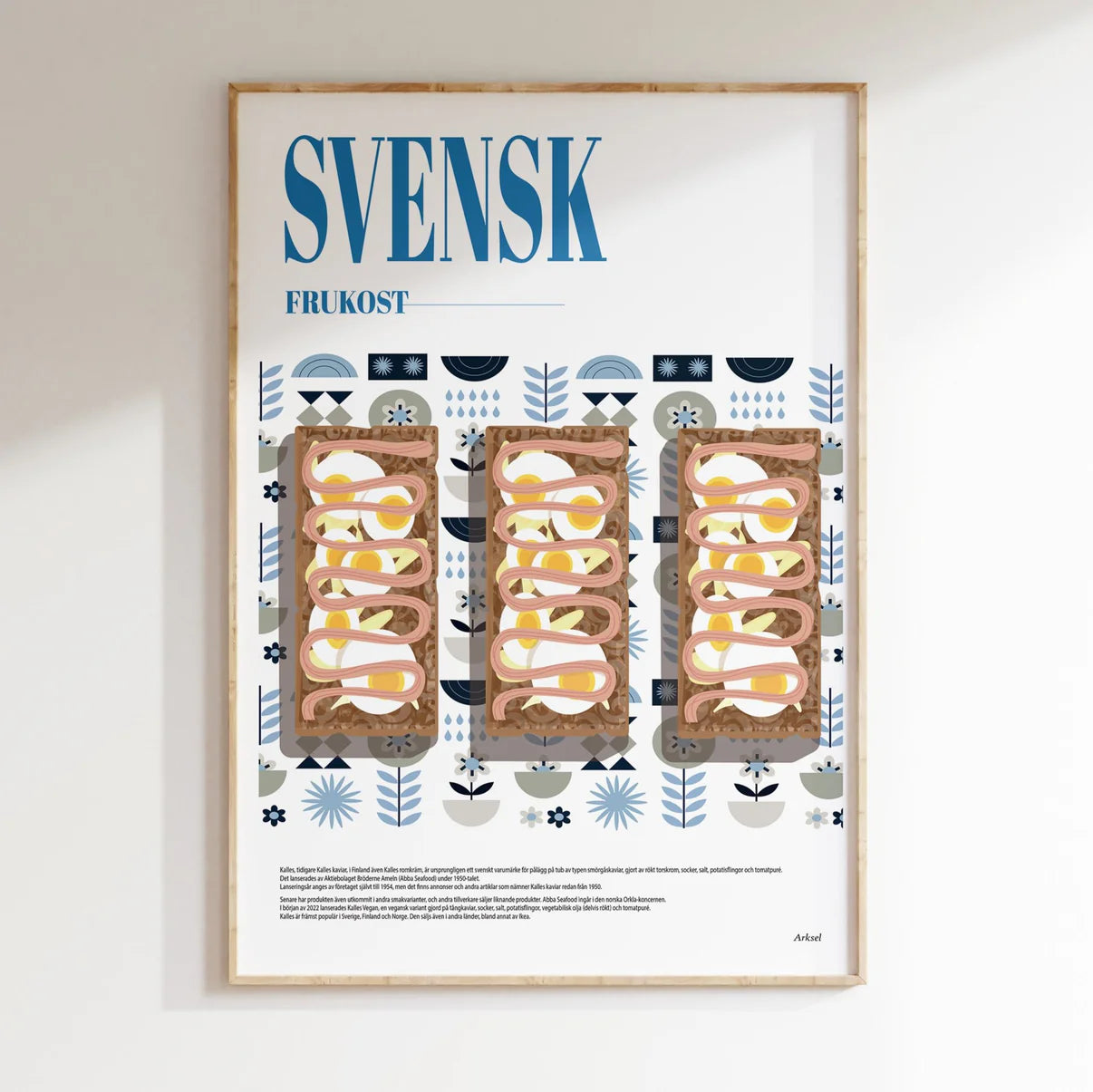 Svensk frukost Poster