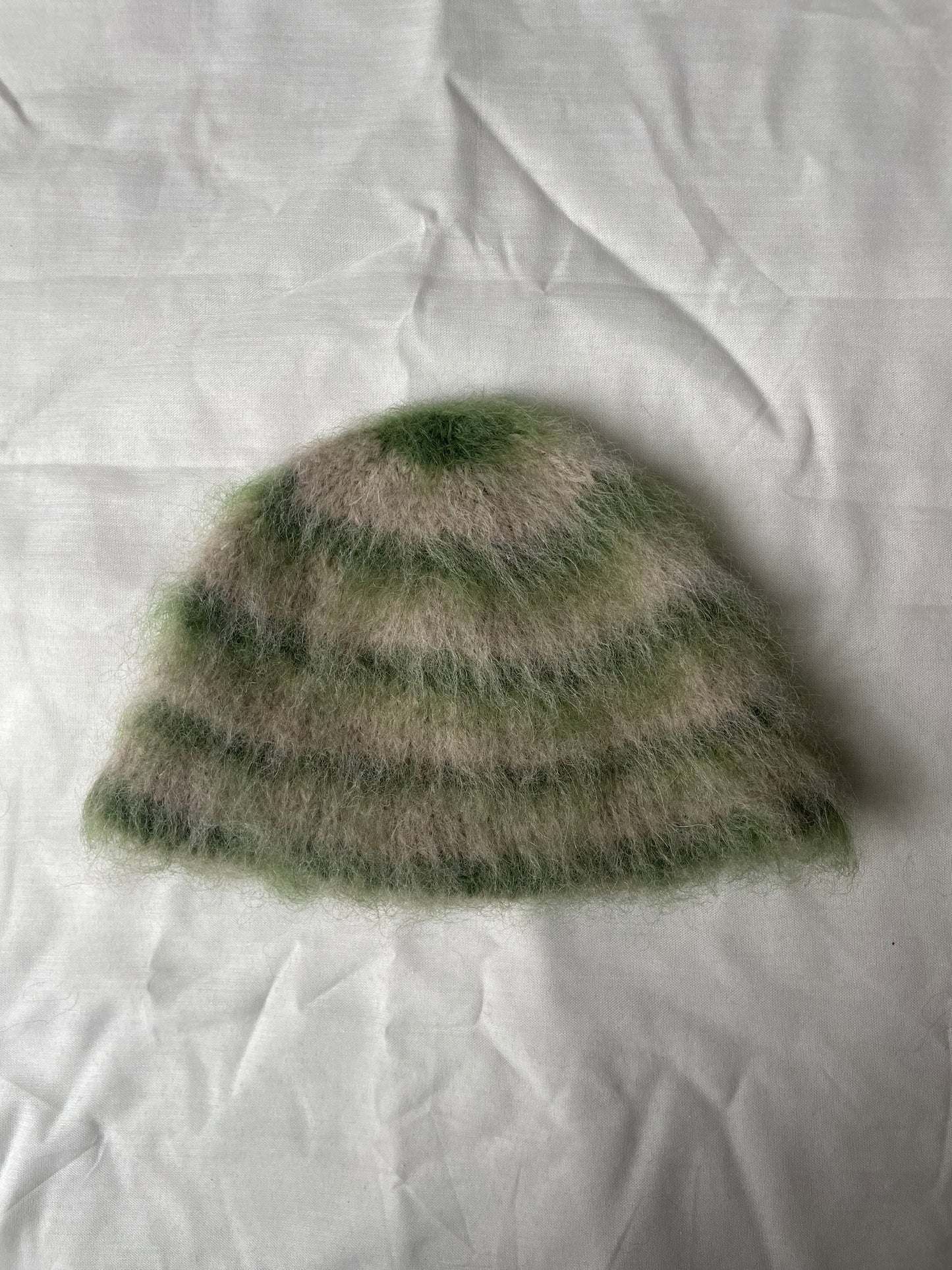 Beanie - Green/Beige