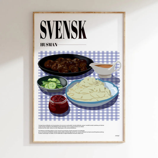 Svensk husman Poster