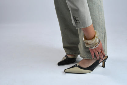 ROSEMARY - BEIGE/Brun Armbånd