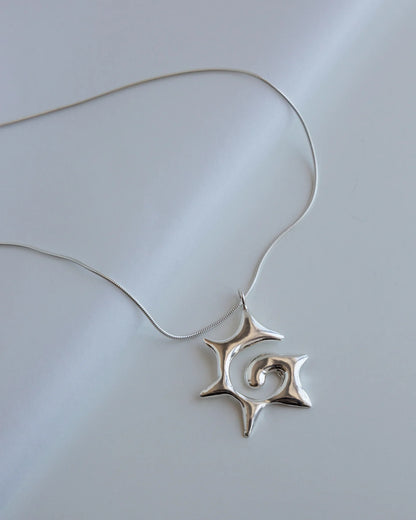 SPIKY SPIRAL Necklace