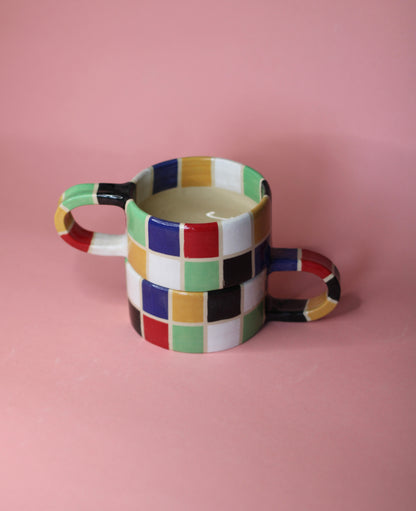 SQUARE MUG - Dark colors