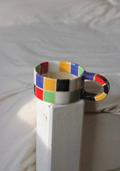 SQUARE MUG - Dark colors