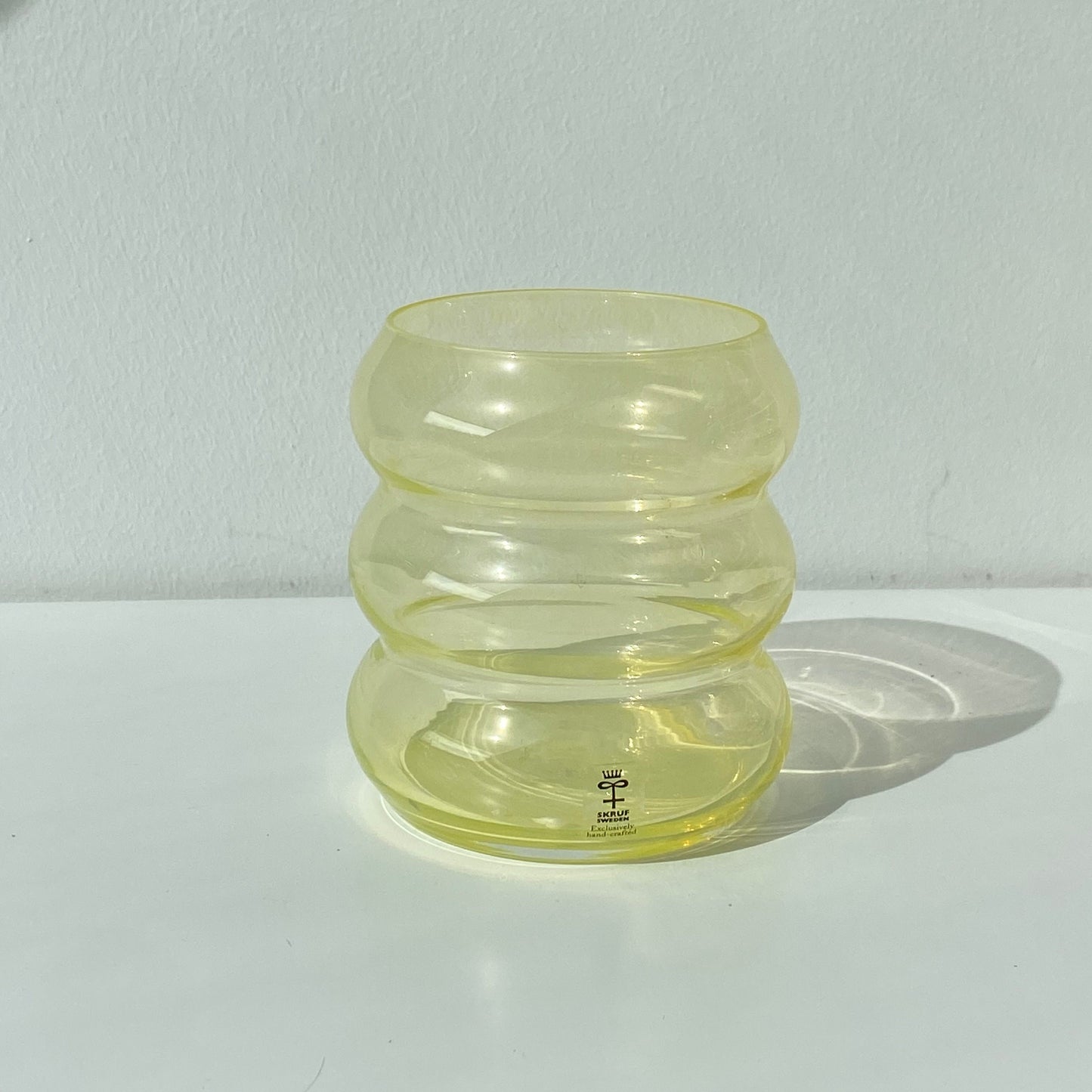 Bubbly Glass - Yellow