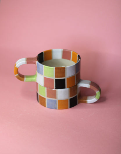 SQUARE MUG - Light colors