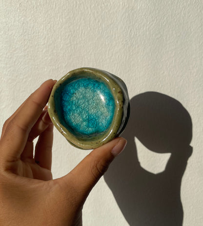 Gemstones Bowl - Chrysocolla