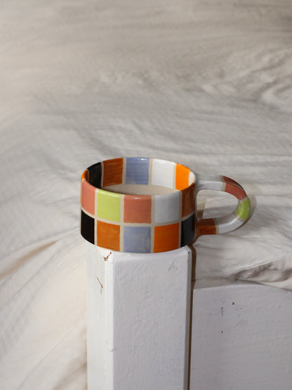 SQUARE MUG - Dark colors