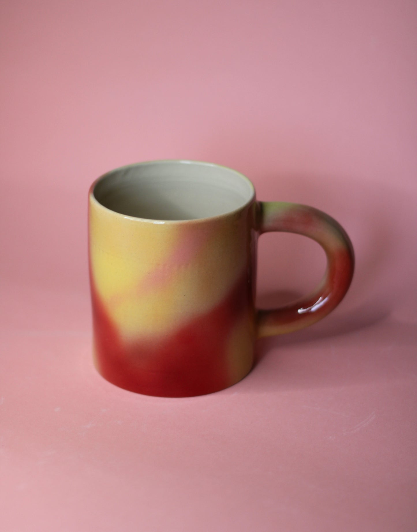 FUNKY MUG - Red/yellow