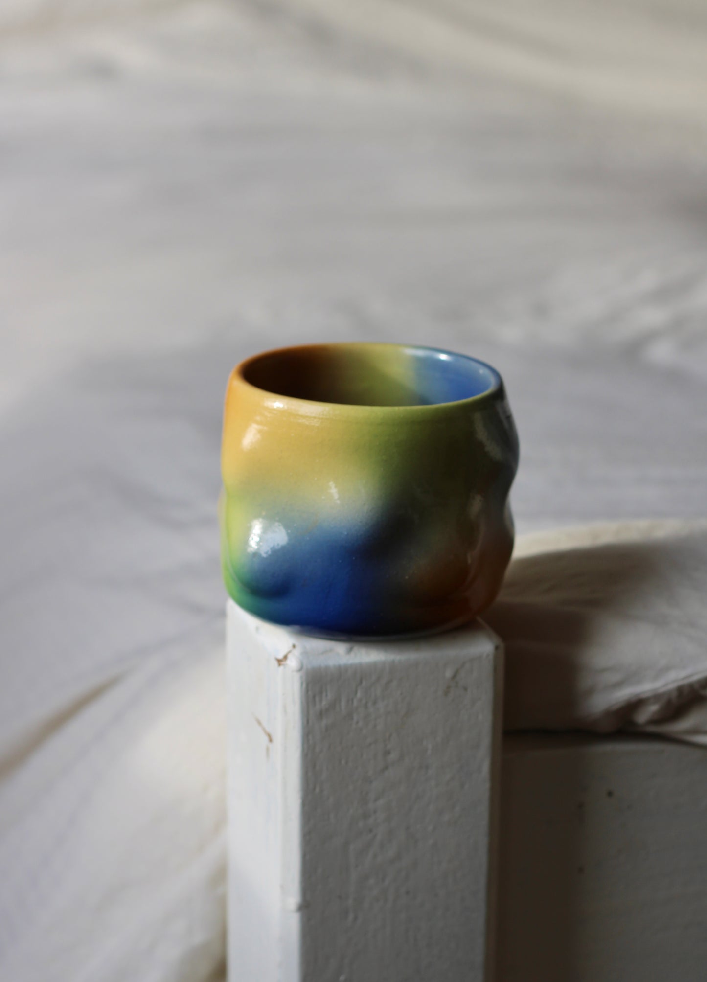 BUBBLE CUP - Blue/orange