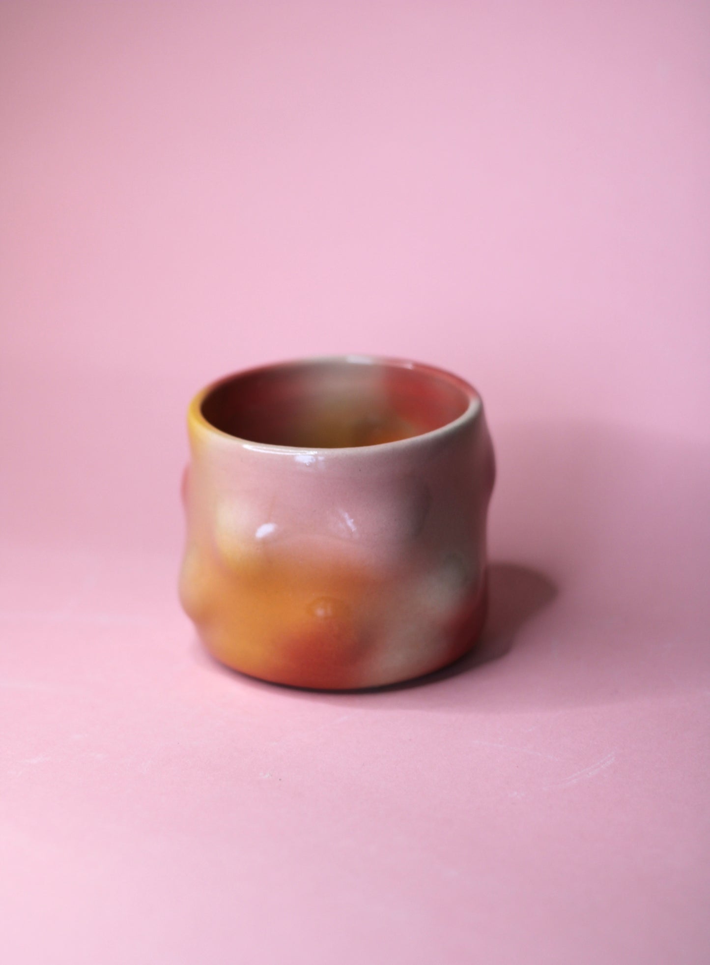 BUBBLE CUP - Pink/orange