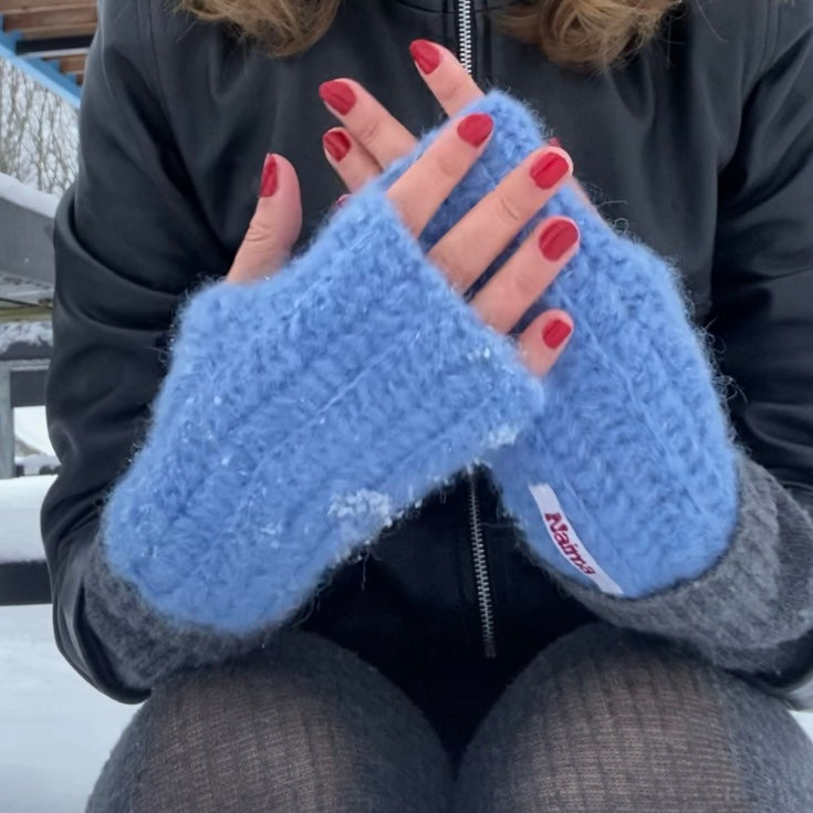 Wrist warmers - Blue