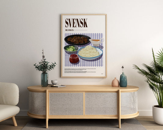Svensk husman Poster