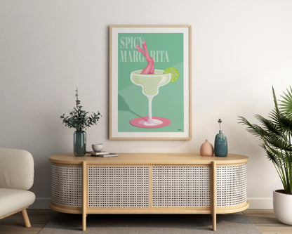 Spicy margarita Poster