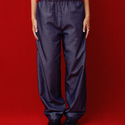 Indigo Twill Trousers