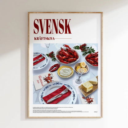 Kräftskiva Poster