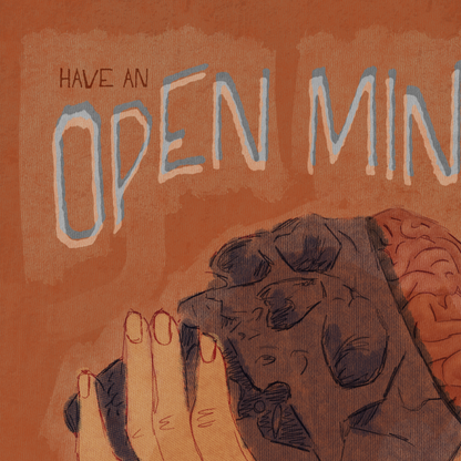 Have an open mind (Poster)