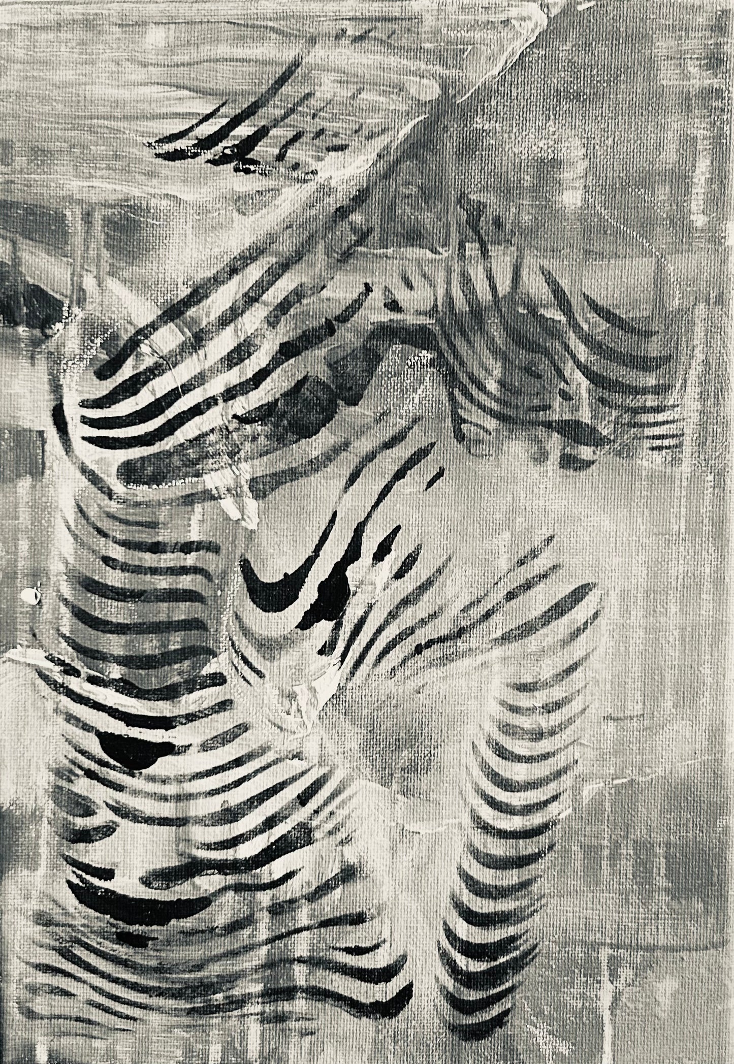 Woman in lines Poster