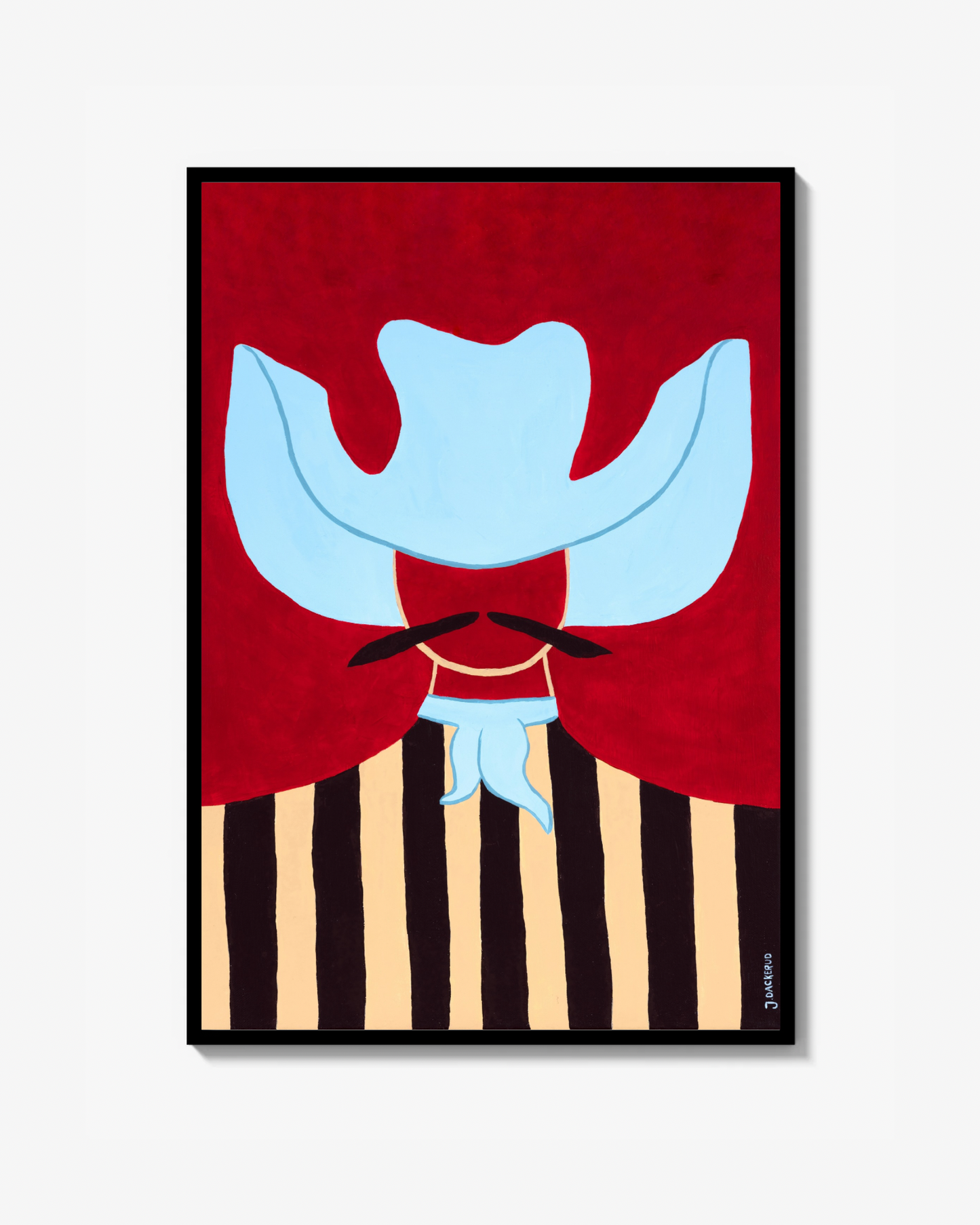 Striped Cowboy - Poster