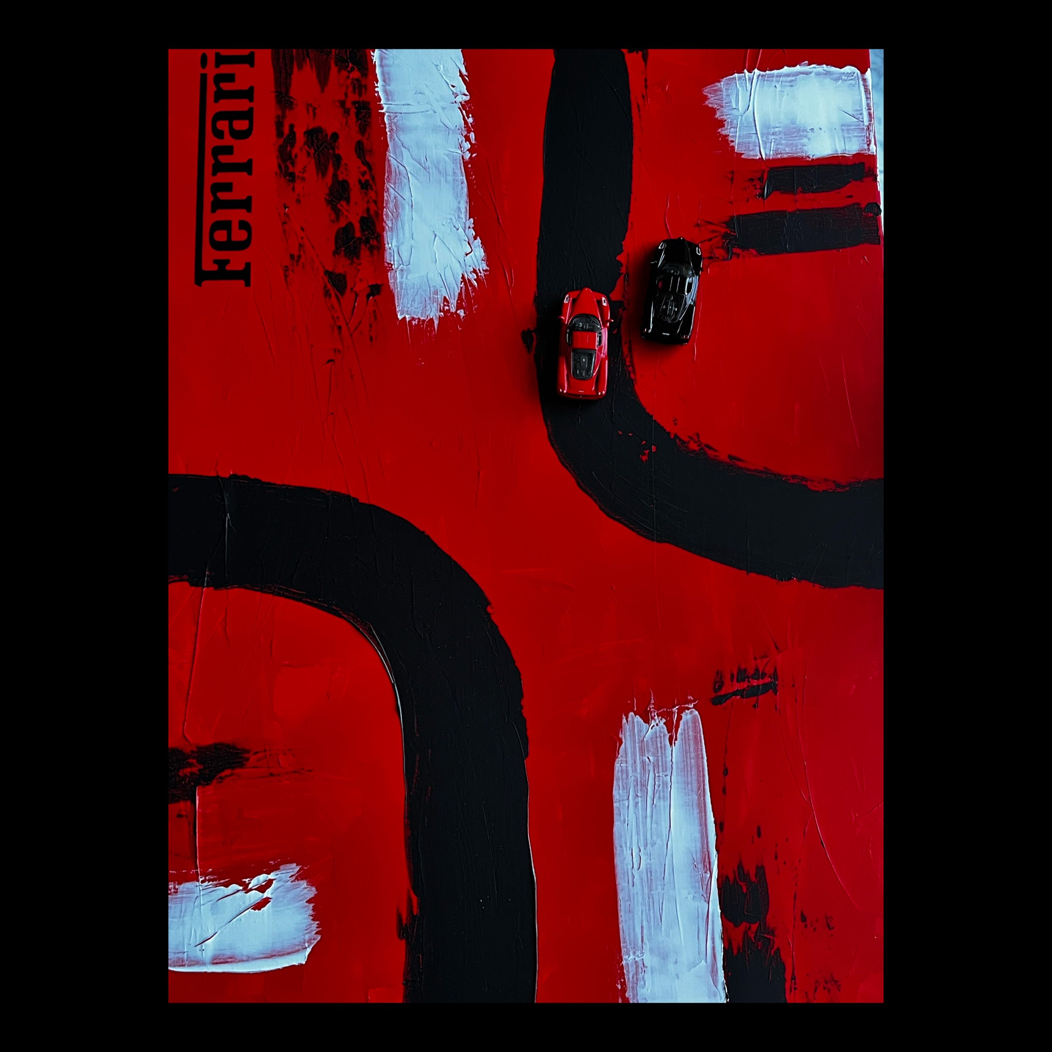 Enzo Ferrari Art Original – Cay Collective