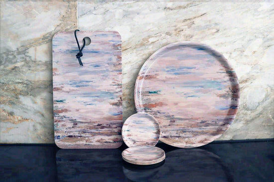 "Silver daylight rosé" Cutting Board