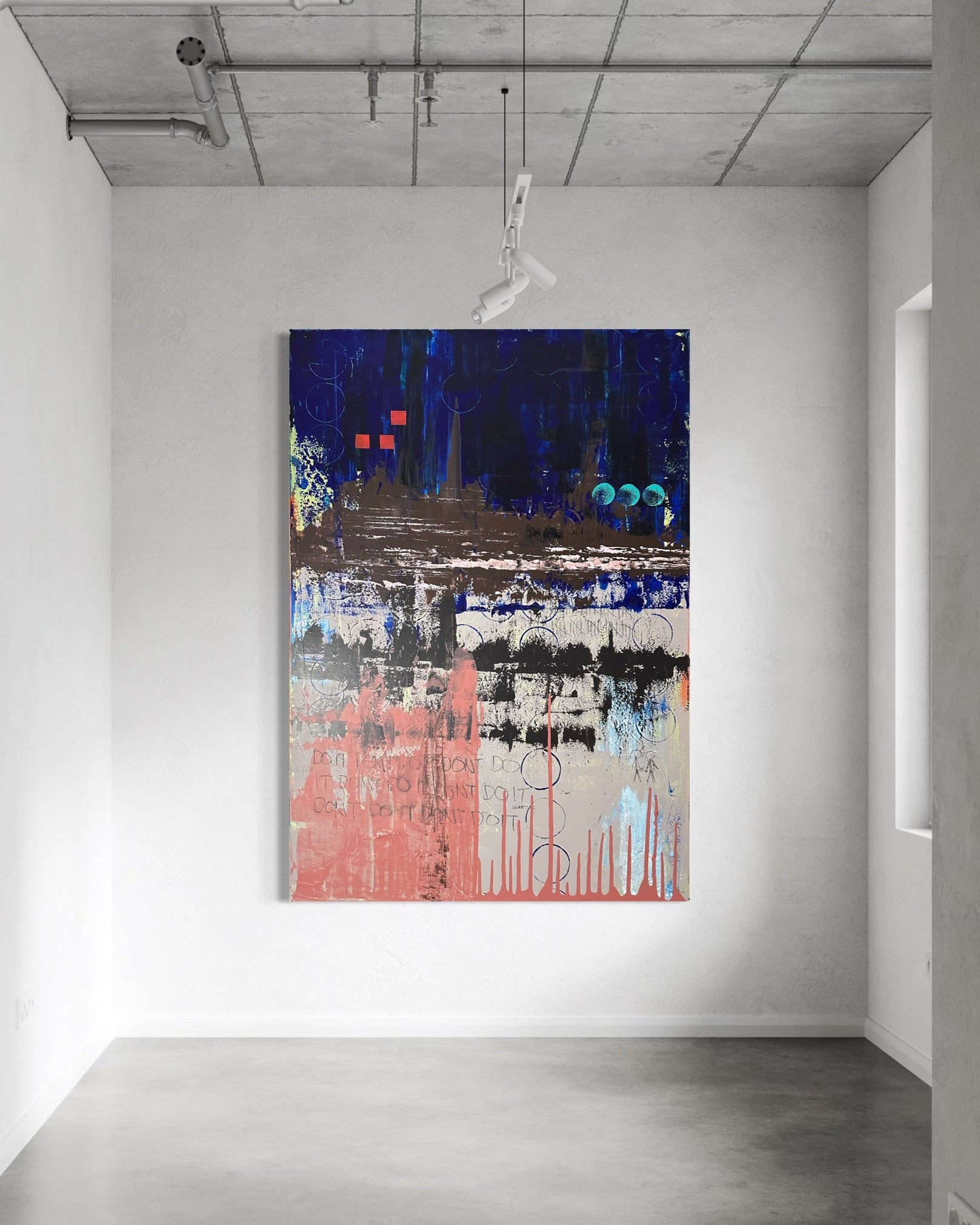 BLUEPRINT REVERIE - ABSTRACT - Original – Cay Collective