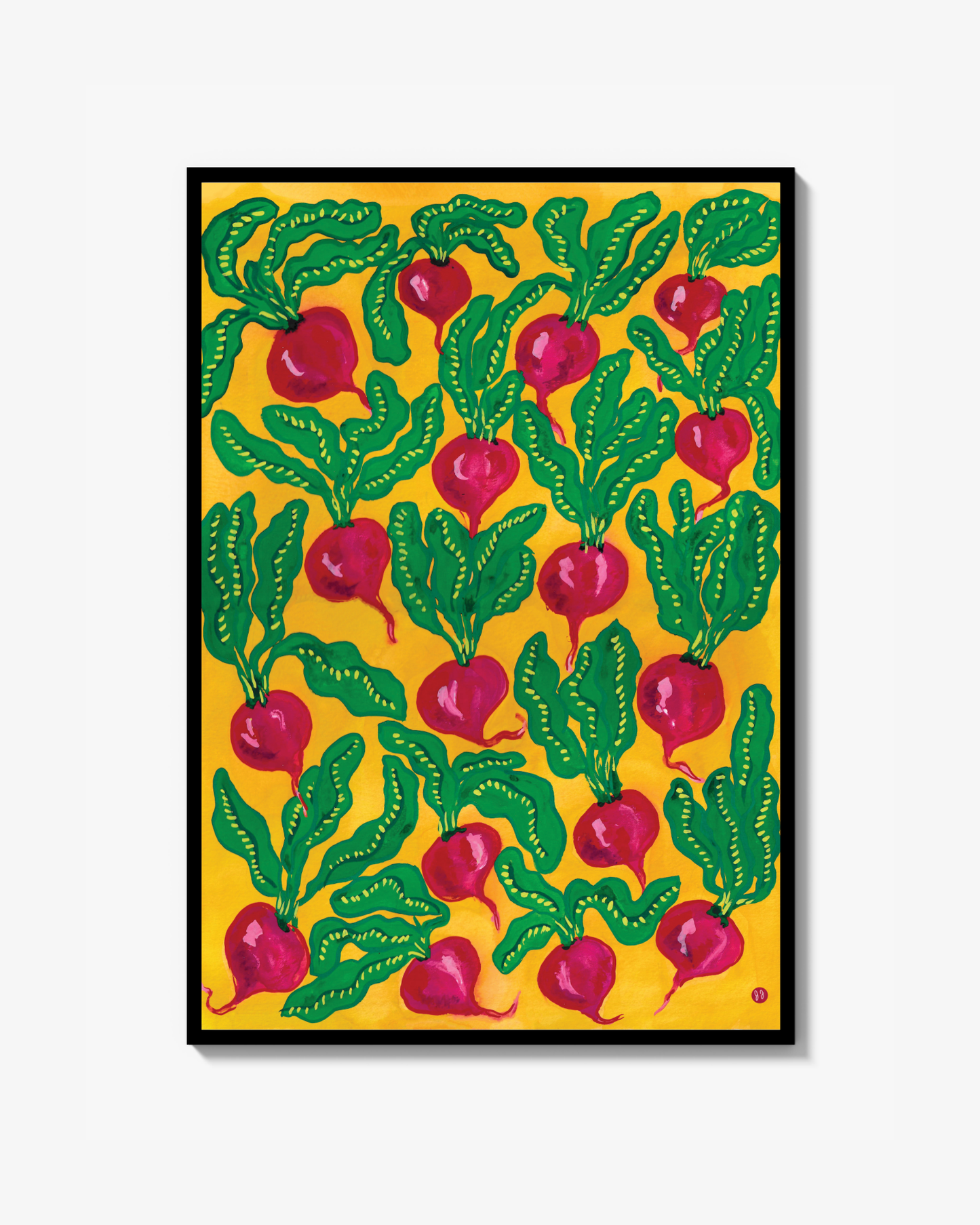 Radishes - Poster